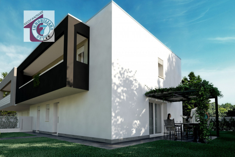 Vendesi VILLAFRANCA PADOVANA-TAGGI DI SOTTO CENTRO appartamento al piano terra su palazzina di tr...