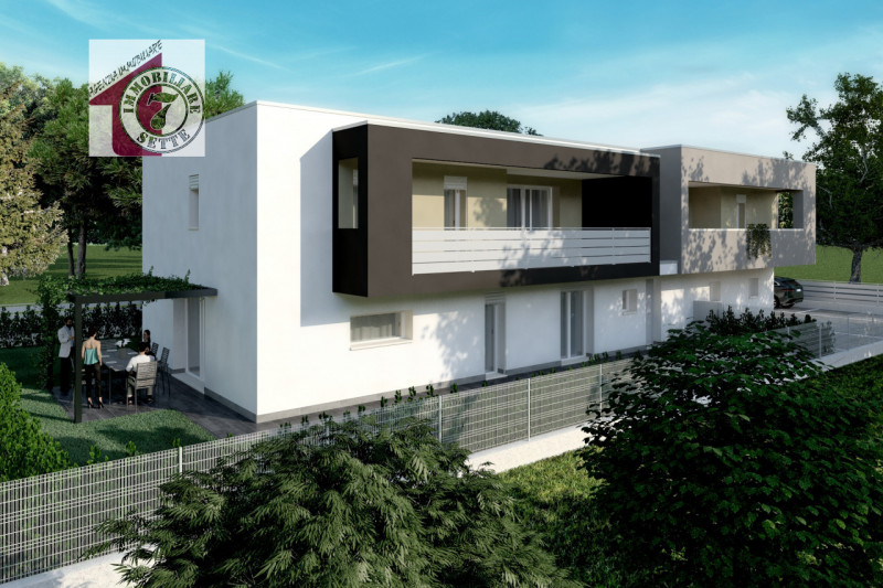 Vendesi VILLAFRANCA PADOVANA-TAGGI DI SOTTO CENTRO appartamento al piano terra su palazzina di tr...