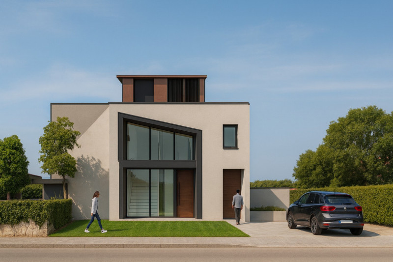 Nel primissimo fuori mura nord di Treviso, bifamiliare completa da ristrutturare, già dotata di p...