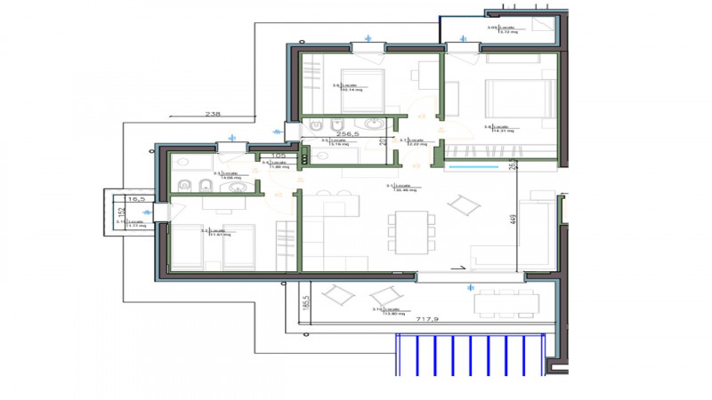 Splendido appartamento NUOVO al piano primo, in un complesso di sole sei unità abitative. Quest’u...