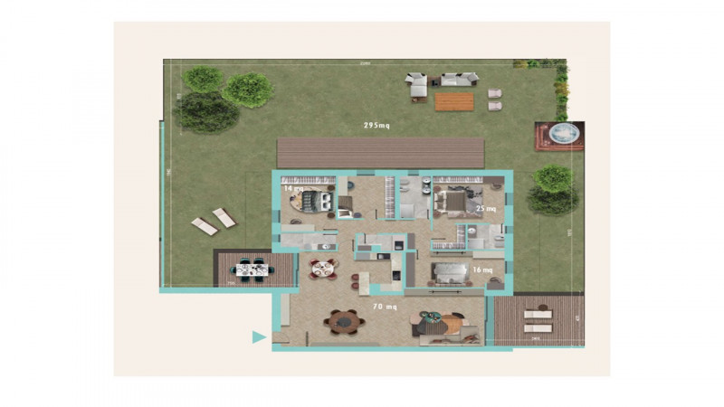 In un contesto residenziale esclusivo, nel primissimo fuori mura nord, appartamento di nuova cost...
