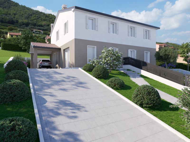 Proponiamo porzione di bifamiliare inserita armoniosamente nel paesaggio dei Colli Euganei.
La so...