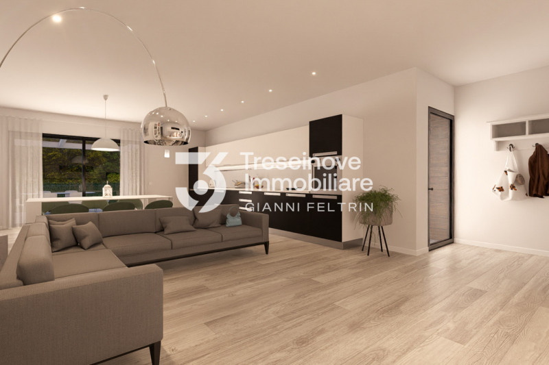 (Per INFO Feltrin ing. Gianni 3288349492) Proponiamo in vendita bifamiliare su due livelli a Quin...