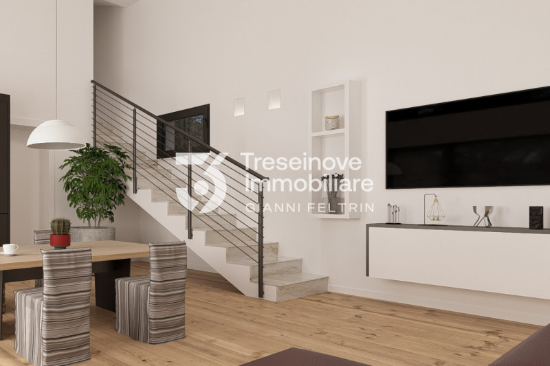 (Per INFO Feltrin ing. Gianni 3288349492) Proponiamo in vendita bifamiliare su due livelli a Quin...