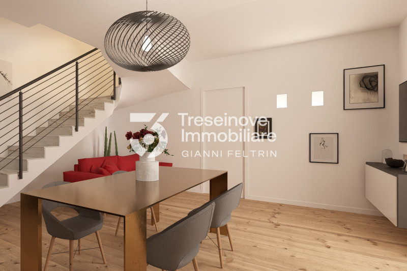 (Per INFO Feltrin ing. Gianni 3288349492) Proponiamo in vendita bifamiliare su due livelli a Quin...