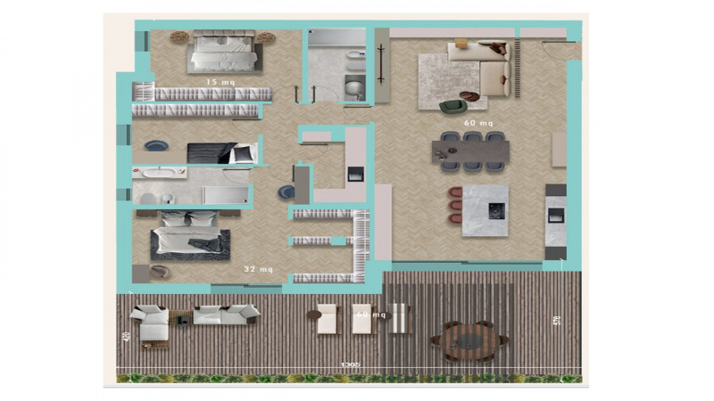 In uno dei contesti più ricercati e raffinati del primissimo fuori mura nord, nasce una residenza...