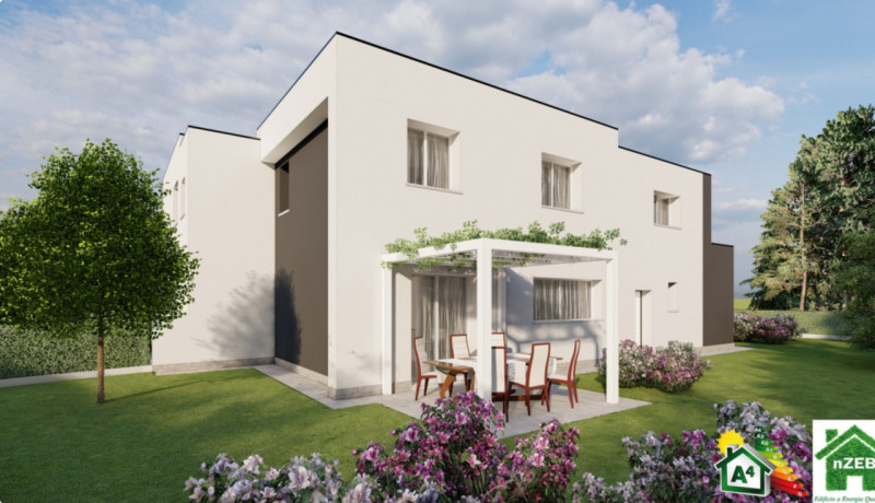 Nuova porzione di Villa Trifamiliare di prossima realizzazione. L’abitazione si sviluppa su 2 liv...