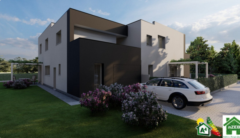 Nuova porzione di Villa Trifamiliare di prossima realizzazione. L’abitazione si sviluppa su 2 liv...