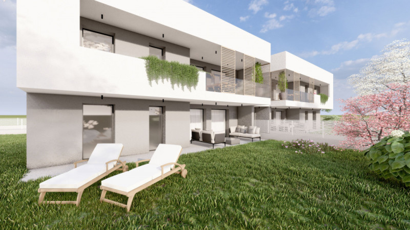 SAONARA: appartamento al piano terra in un moderno condominio residenziale in costruzione di solo...