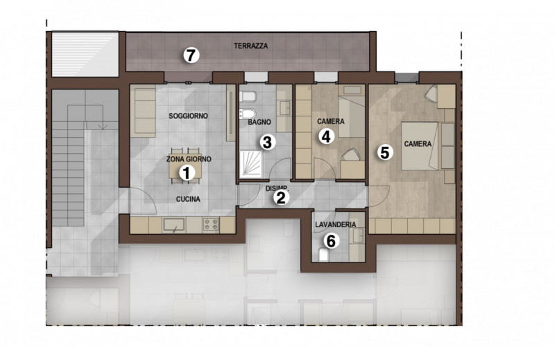 (Per INFO 3316190143) Scopri questo affascinante appartamento trilocale situato al primo piano di...