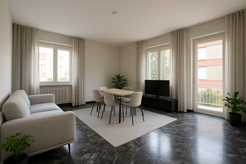 In un quartiere residenziale molto comodo e servito, a soli dieci minuti dal centro storico di Vi...