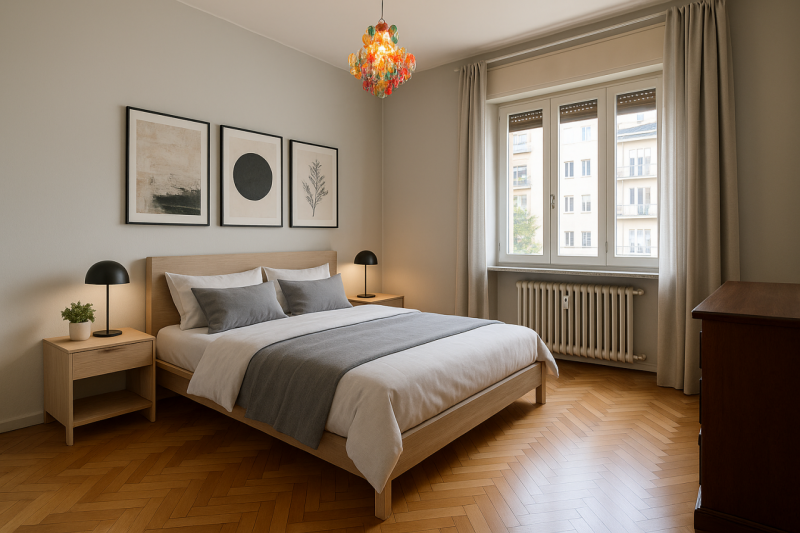 In un quartiere residenziale molto comodo e servito, a soli dieci minuti dal centro storico di Vi...