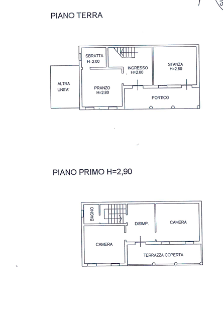 EB04 SALBORO in posizione centrale e comoda a tutti i servizi, interessante casa indipendente su ...