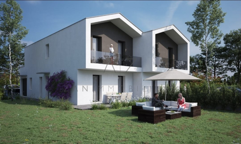 Proponiamo in vendita una splendida porzione di bifamiliare di nuova costruzione, situata nella z...