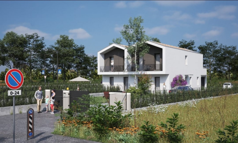 Proponiamo in vendita una splendida porzione di bifamiliare di nuova costruzione, situata nella z...