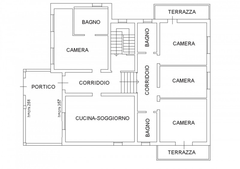 ANCONETTA - proponiamo in vendita una villa di 350 mq immersa nel verde nella cornice della prest...