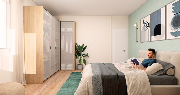 Situata nel rinomato quartiere Ferrovieri, in contesto condominiale di sole quattro unità, questa...