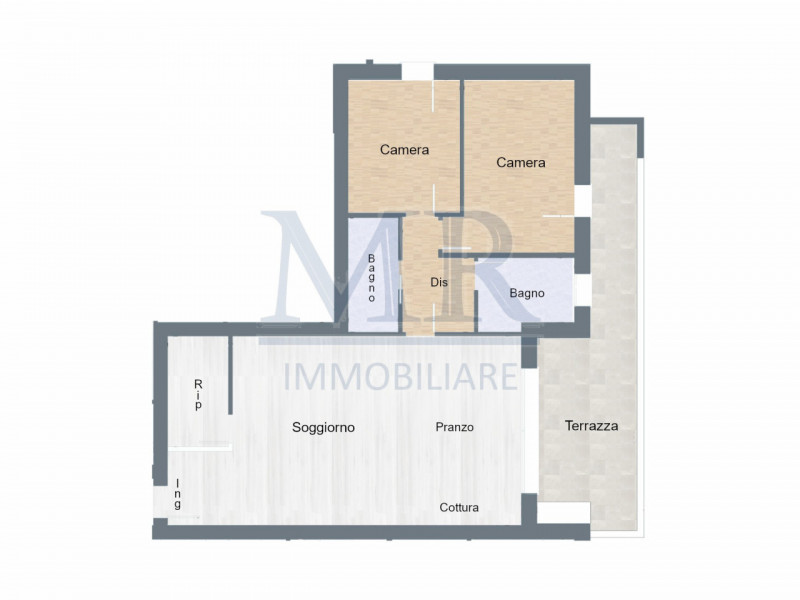 LIMENA - MR145NB15
AMPIO SOGGIORNO - 2 CAMERE - TERRAZZA ABITABILE - CL. ENERG. "A4"

Nuova soluz...