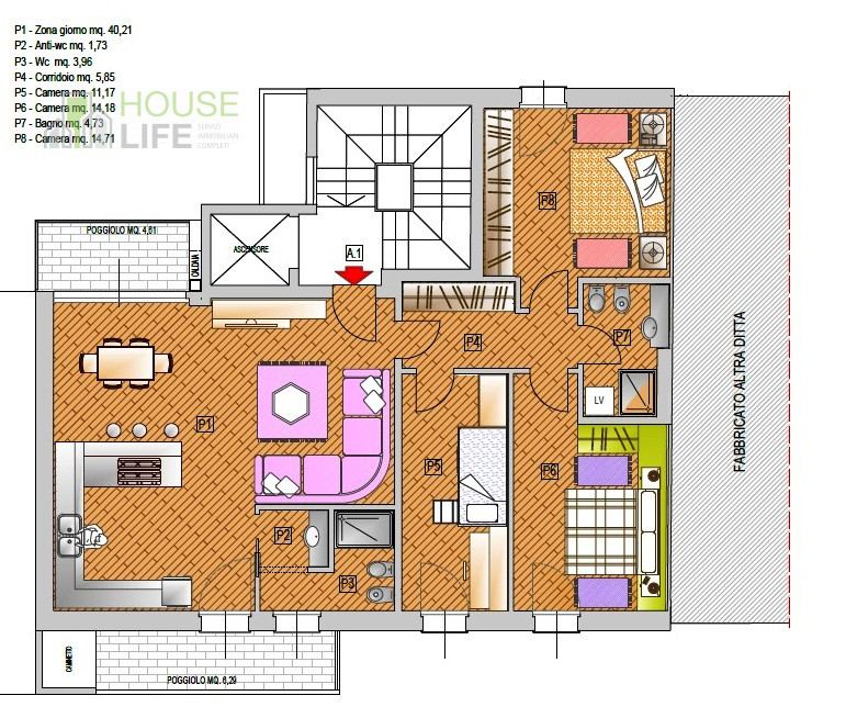SCHIO-MAGRE': Nuova realizzazione di palazzina composta da tre APPARTAMENTI tricamere con doppi s...