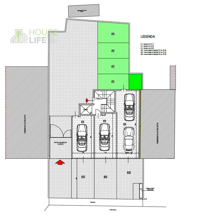 SCHIO-MAGRE': Nuova realizzazione di palazzina composta da tre APPARTAMENTI tricamere con doppi s...