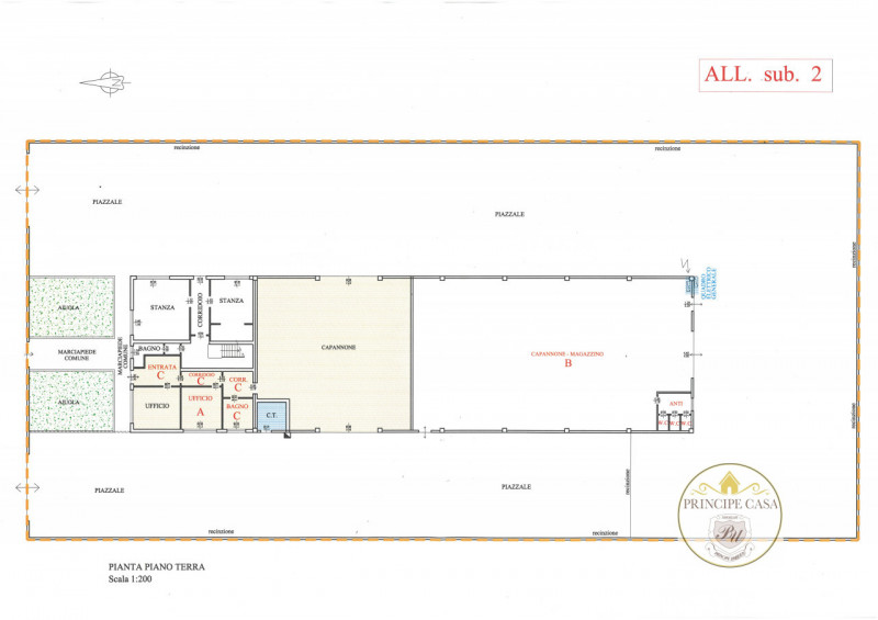 Rif. CAP06 - Situato nella rinomata zona industriale di Monselice, proponiamo in vendita capannon...