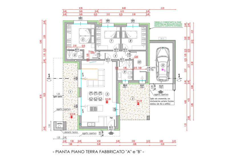 In posizione privilegiata e riservata nel comune di Noventa Vicentina, proponiamo in vendita casa...