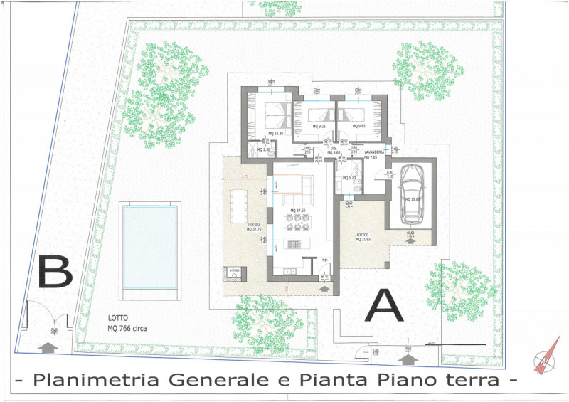 In posizione privilegiata e riservata nel comune di Noventa Vicentina, proponiamo in vendita casa...
