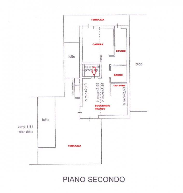 VICENZA - OVEST: PIACEVOLE MIDI MANSARDATO CON BELLA TERRAZZA DI 25 MQ E POSTO AUTO COPERTO DI PE...