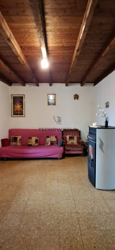 Scopri questa particolare casetta a schiera situata nel cuore della frazione di Case, nel Comune ...