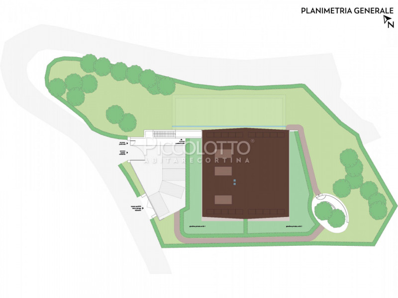 Rif. V935 3A - Cortina d'Ampezzo, appartamento di nuova costruzione in vendita: design, tecnologi...