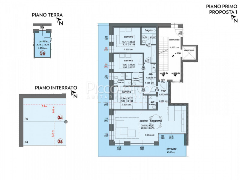 Rif. V935 3A - Cortina d'Ampezzo, appartamento di nuova costruzione in vendita: design, tecnologi...