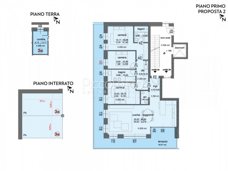Rif. V935 3A - Cortina d'Ampezzo, appartamento di nuova costruzione in vendita: design, tecnologi...