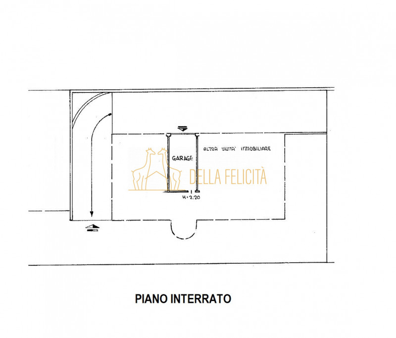 SCHIO - Magrè: In contesto condominiale tranquillo e ben abitato, appartamento BICAMERE con garag...