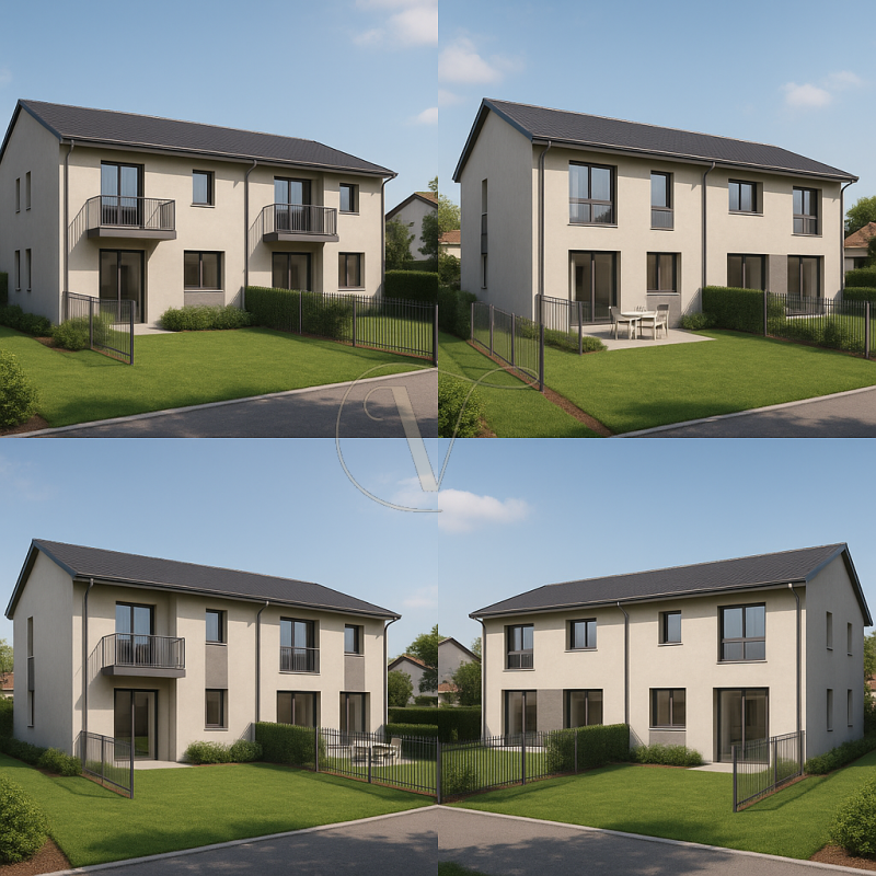 Si propongono dimore di nuova costruzione a Bovolenta, in cantiere in sviluppo nel 2026, le abita...