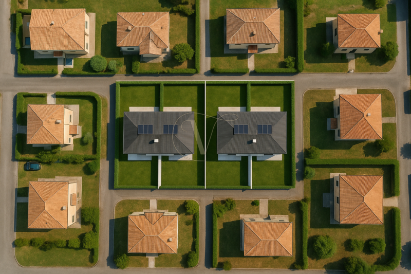 Si propongono dimore di nuova costruzione a Bovolenta, in cantiere in sviluppo nel 2026, le abita...