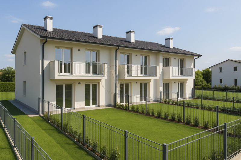 Si propongono dimore di nuova costruzione a Bovolenta, in cantiere in sviluppo nel 2026, le abita...