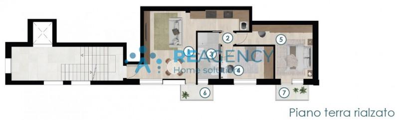 Residenze IL23: bicamere con terrazzo

Se quello che stai cercando è un bicamere al piano primo c...