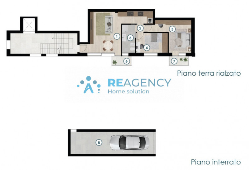 Residenze IL23: bicamere con terrazzo

Se quello che stai cercando è un bicamere al piano primo c...