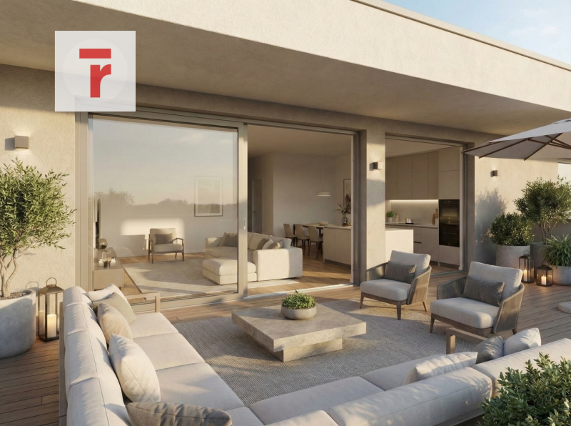 Granze di Camin - In un contesto elegante e silenzioso sta prendendo forma un edificio di nuova c...