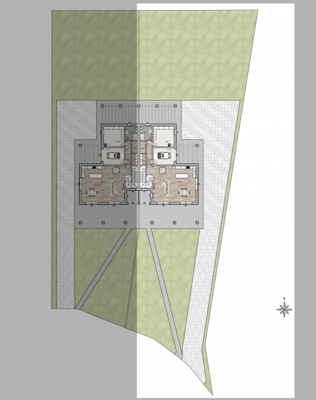 Bellissima villa bifamiliare, già in costruzione, immersa nel verde della campagna, ma a soli 1,5...