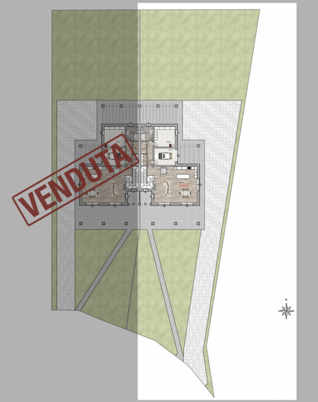 Bellissima villa bifamiliare, già in costruzione, immersa nel verde della campagna, ma a soli 1,5...