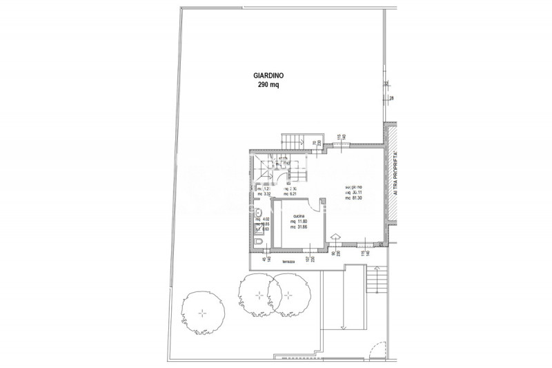 (Per INFO Feltrin ing. Gianni 3288349492) Proponiamo in vendita villetta a schiera di testa su tr...