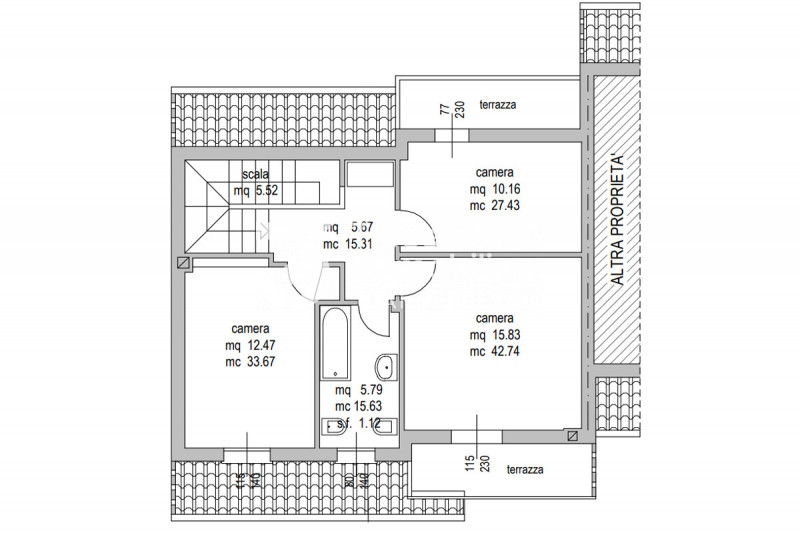(Per INFO Feltrin ing. Gianni 3288349492) Proponiamo in vendita villetta a schiera di testa su tr...
