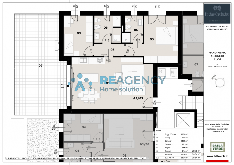 Apartment for Sale in Camisano Vicentino