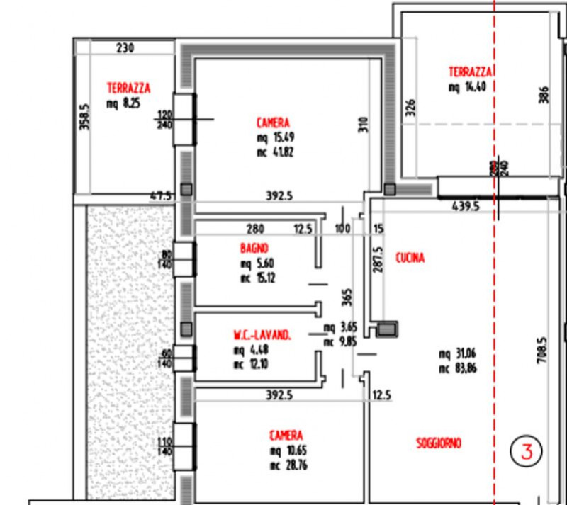 (Per INFO Mara 3481536890) Nelle vicinanze di Treviso, in una nuova lottizzazione residenziale di...