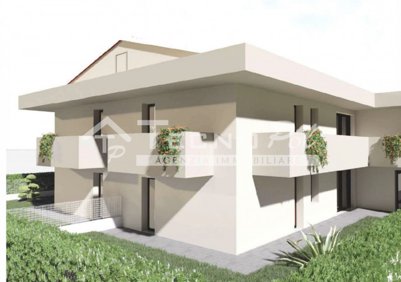 CAMPOSAMPIERO - Ad una passeggiata da centro paese proponiamo palazzina di sole cinque unità in c...