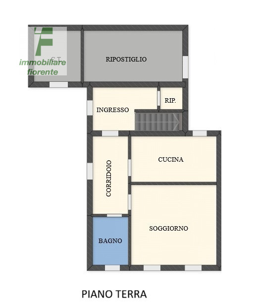 LIBERA SUBITO...PORZIONE DI CASA SU 2 LIVELLI DI MQ 108 TOTALI...CON INGRESSO PEDONALE E CARRAIO ...