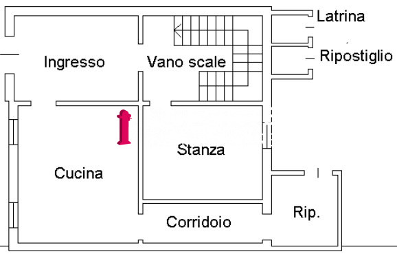 TORRE - CASA ACCOSTATA con LABORATORIO da Ristrutturare.
Abitazione disposta su 2 livelli di mq. ...
