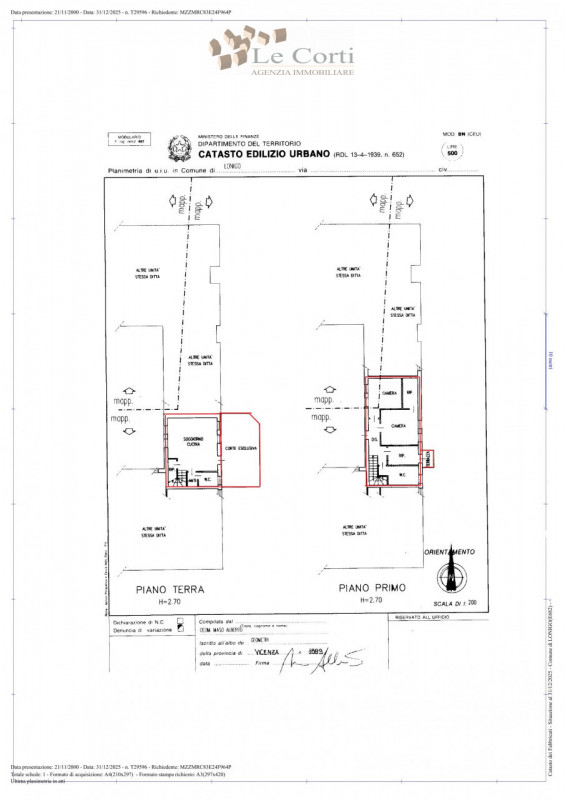 Situata a Madonna di Lonigo, comoda ai servizi, proponiamo un'abitazione a schiera con entrata in...