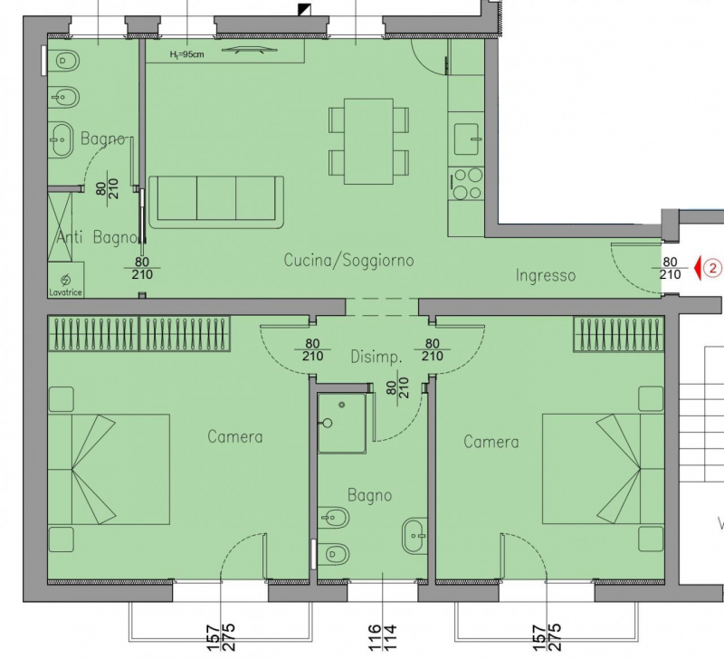 Se cerchi un angolo esclusivo a pochi passi dal centro storico di Vicenza, questo elegante appart...